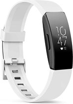 iMoshion Siliconen Smartwatch Bandje voor de Fitbit Inspire - Wit