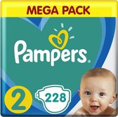 Pampers Baby Dry - Maat 2 - Maandbox - 228 luiers