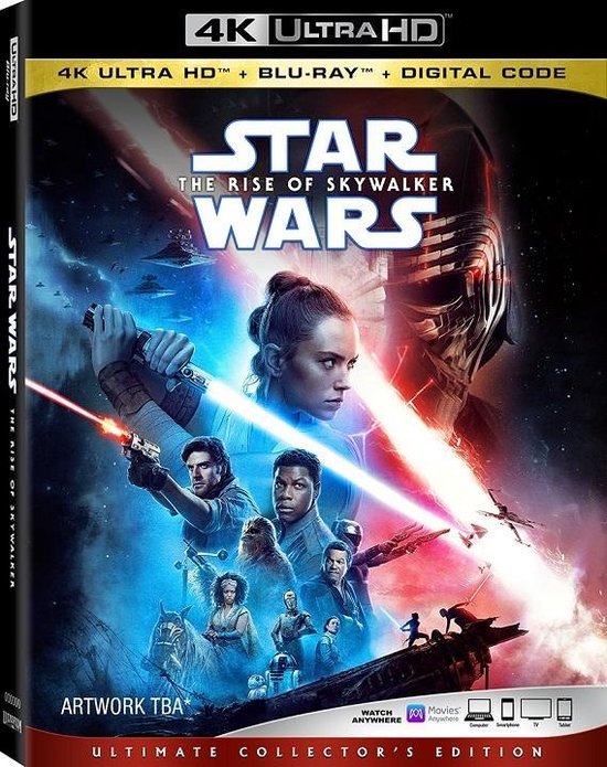 Star Wars Episode IX: The Rise of Skywalker (4K Ultra HD Blu-ray) (Import  zonder NL) -... | bol.com