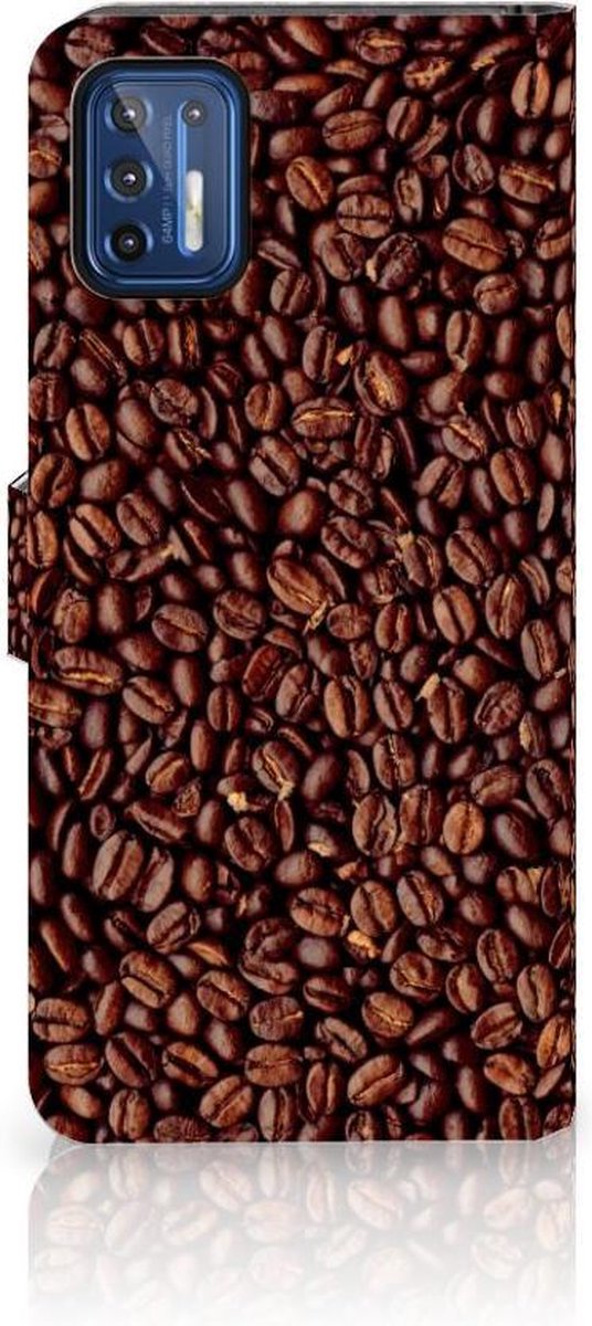 Motorola Moto G9 Plus Book Cover Koffiebonen