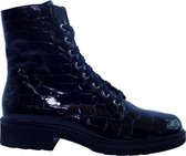 Durea Veterboots Donker Brons Lak 9673 805 Wijdte H