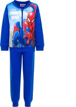 Marvel Spiderman joggingpak / trainingspak - 2-delig - blauw - maat 92/98 (3 jaar)