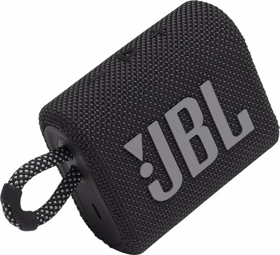 JBL Go 3 - Draadloze Bluetooth Mini Speaker - Zwart | bol.com
