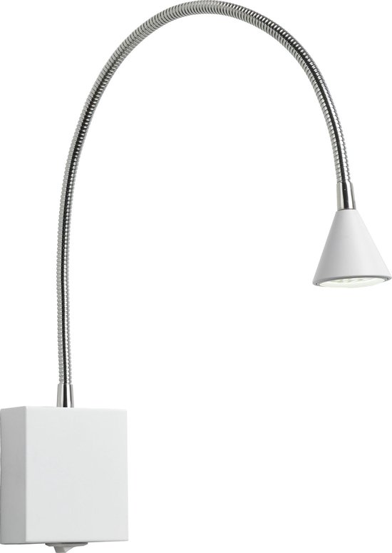 Lucide BUDDY - Lampe de chevet - LED - 1x4W 4000K - Blanc
