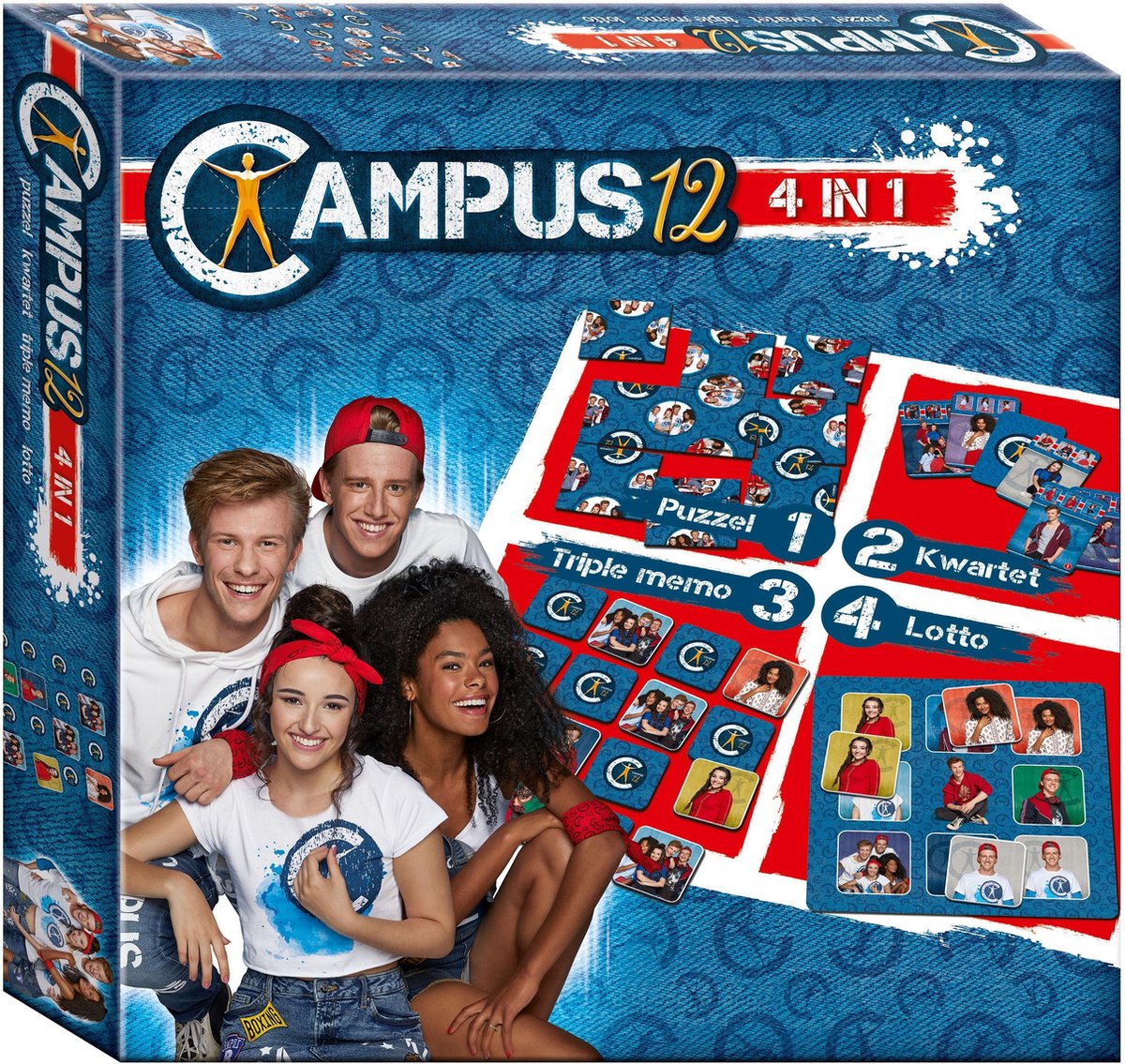 Campus 12 : spel - 4 in 1