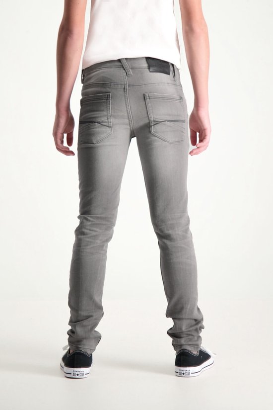 GARCIA Tavio Jongens Slim Fit Jeans Gray - Maat 128 | bol.com