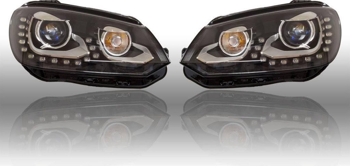 Bi-Xenon-Scheinwerfer-Set LED TFL für VW EOS 2012
