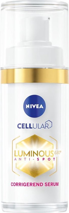 vinger Verklaring Mislukking NIVEA CELLular Luminous Anti-Pigment Corrigerend Serum - 30ml | bol.com