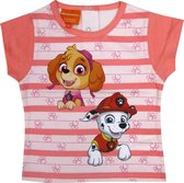 Nickelodeon T-shirt Paw Patrol Meisjes Katoen Oranje Mt 98