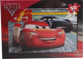 King Legpuzzel Disney Cars Piston Cup Junior Karton 50 Stukjes