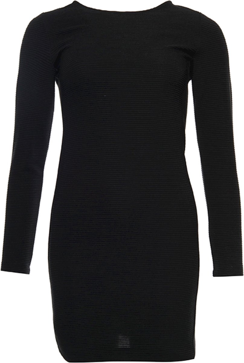 Superdry Ottoman Dames Jurk Zwart