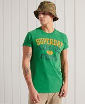 Superdry Heren tshirt Lichtgewicht Track & Field T-shirt met grafische print
