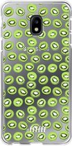 6F hoesje - geschikt voor Samsung Galaxy J3 (2017) -  Transparant TPU Case - Kiwi's #ffffff