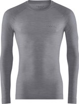 FALKE Wool Tech Light Shirt Manches longues Hommes 33233 - Grijs 3757 grey-heather Hommes - XL