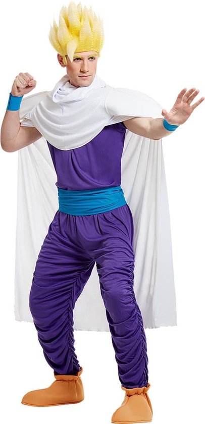 FUNIDELIA Son Gohan kostuum - Dragon Ball voor mannen - Maat: M