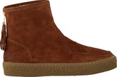 Ca'Shott 18112 Enkelboots -  Enkellaarsjes - Dames - Cognac - Maat 42