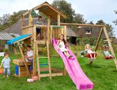 Buiten Speeltoestel • Chalet Mini Market & 2-Swing Module 220