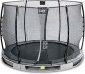 EXIT Elegant inground trampoline rond ø305cm - grijs