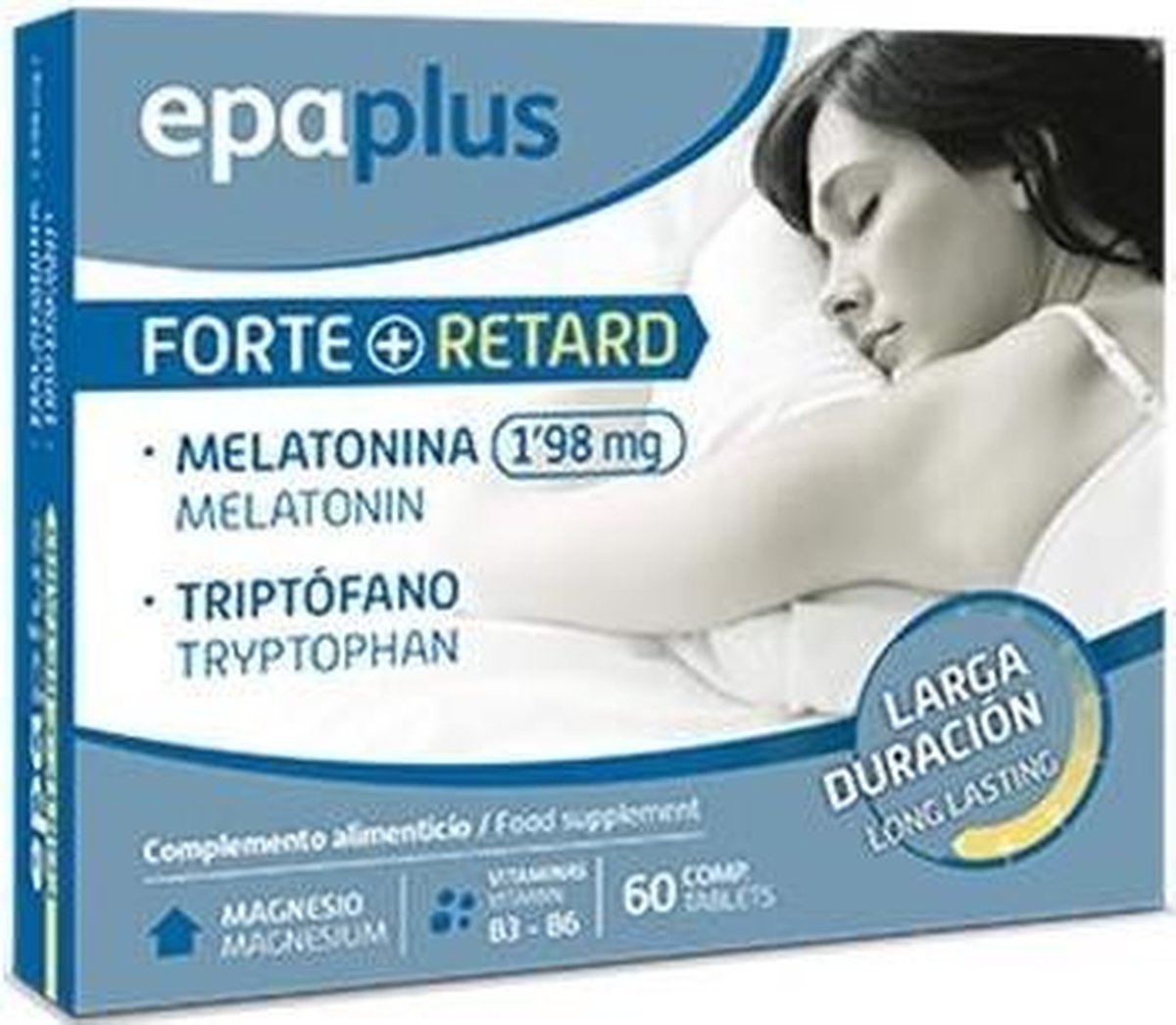Epaplus Forte Retard Melatonin And Tryptophan 60 Tablets