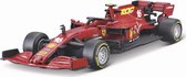 Bburago Ferrari Scuderia SF1000 #16 Charles Leclerc Formule 1 seizoen 2020 van de 1000e race in Toscane schaal 1:43 raceauto schaalmodel