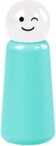 Lund Thermosfles Skittle 300 Ml Rvs 7,5 X 19 Cm Turquoise/wit