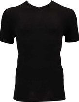 Apollo T-shirts V-neck Heren Viscose Zwart 2 Stuks Maat Xxl