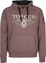 Top Gun ® Hoodie sweatshirt Logo TST met patches op de mouw
