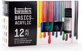 Liquitex Basics Acrylique - 12 couleurs - 22ml - 3699353