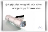 Minikaart God schijnt zijn licht op jouw - Bijbel - Christelijk - Majestic Ally - 6 stuks