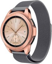 Milanees Smartwatch bandje - Geschikt voor  Samsung Galaxy Watch Milanese band 42mm - space grey - Horlogeband / Polsband / Armband