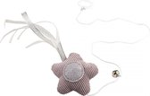 Duvo+ Cushy ster met elastiek & bel Grijs 17,5x6,5x3cm