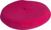 The English Hatter Unisex Baret Paars Wol Maat: One size