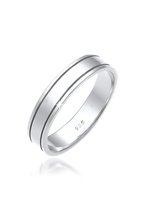 Elli PREMIUM Dames Ring Elli PREMIUM Ring Dames Band Paar Bruilloft in 925 sterling zilver