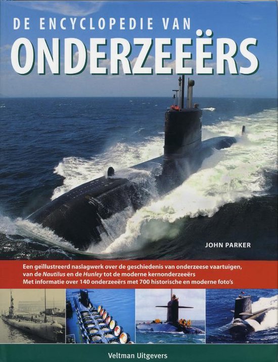 Cover van het boek 'De encyclopedie van onderzeeers' van J. Parker