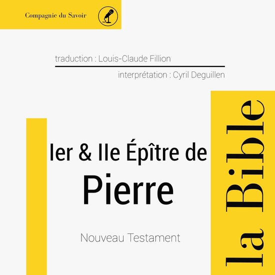 Première & Deuxième épître de Pierre - cover