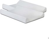 Jollein Housse de matelas à langer Terry 50x70cm - Blanc (lot de 2)