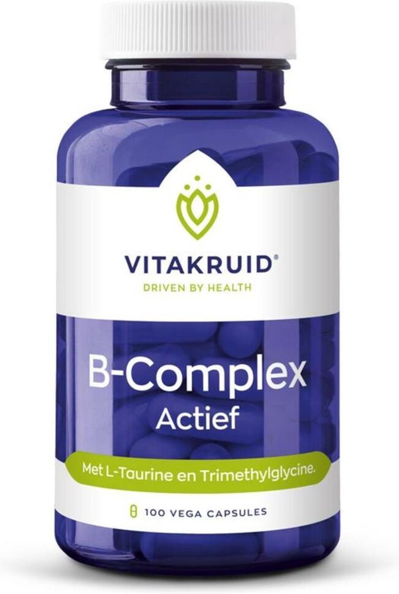 Vitakruid / B-Complex Actief - 100 vega capsules
