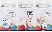 Funny Friends, blauw, groen, roze, 18sets