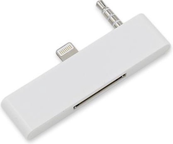 Adaptateur compatible Lightning vers 30 broches pour iPhone 6 et 6s (avec  audio) - Wit | bol.com