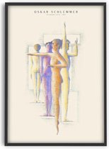 Oskar Schlemmer - Folkwang Cycle - 50x70 cm - Art Poster - PSTR studio