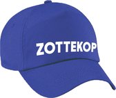 Zottekop fun pet blauw voor dames en heren - zottekop baseball cap - carnaval fun accessoire