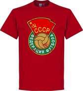 CCCP Logo T-Shirt - Rood - M