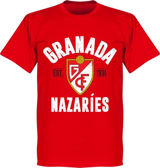Granada Established T-Shirt - Rood - M