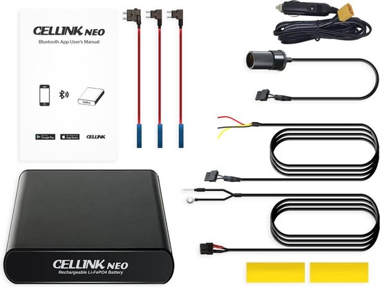 Cellink Neo6, 6000 mA Battery Pack for Dash Cam - Dash cam battery  manufacturer, Egen