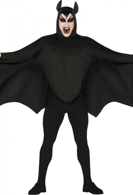 Costume de chauve - souris Zwart pour les adultes - costumes Adultes