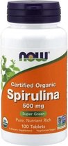 Spirulina 500mg Now Foods 100tabl