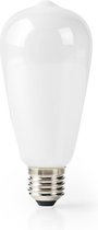 SmartLife Dimbare Filamentlamp | E27 | 500 lm | 5 W | Dimbaar Wit / Warm Wit | 2700 K | Glas | Energieklasse: A+ | Android & iOS | Wi-Fi