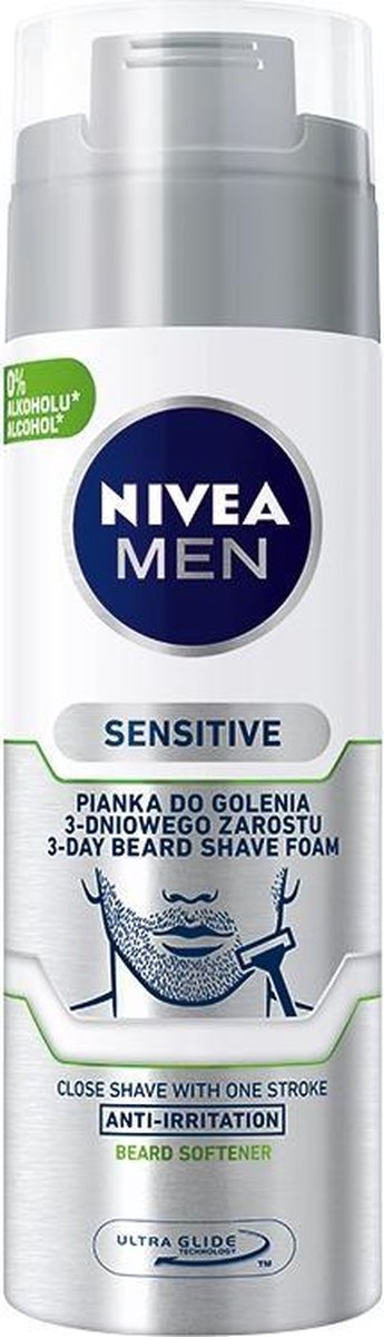 Nivea - Men Sensitive Piano For 3-Day Shaving