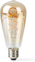 SmartLife Wi-Fi Warm tot Koel Wit LED Filamentlamp| Gedraaid |E27 | 350 lm | 5.5 W | Dimbaar Wit / Koel Wit / Warm Wit | 1800 - 6500 K | Glas | Energieklasse: A+ | Android & iOS