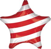 Amscan Folieballon Stars & Stripes 45 Cm Blauw/rood